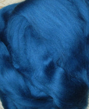 Load image into Gallery viewer, Soft Teal Merino Spinning Felting Fiber SUPER FAST SHIPPING!
