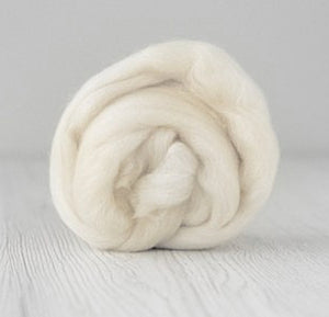 Norwegian Wool "Cream" Undyed Sliver