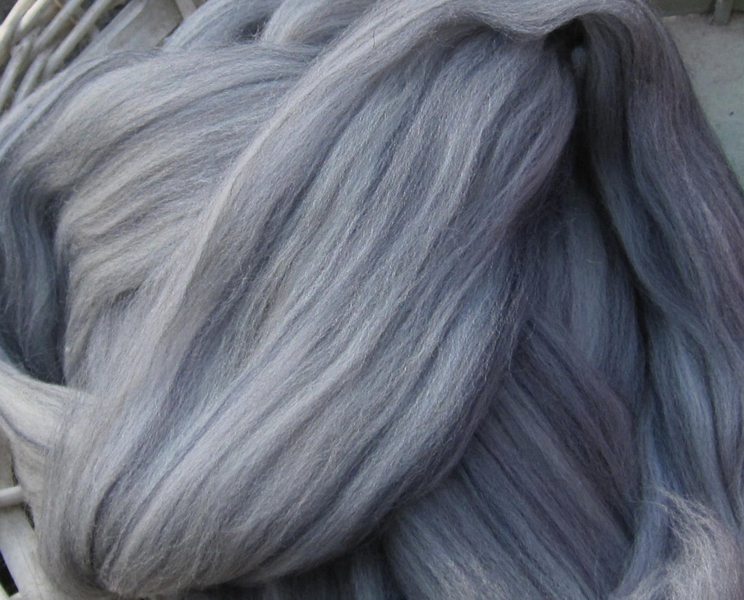 Gray Ashland Bay Multi Merino 64s Storm Streaked Sky