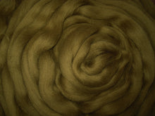 Load image into Gallery viewer, Super Fine &amp; Organic Olive Green Color 19 Micron DHG Merino SUPER FAST Shipping!

