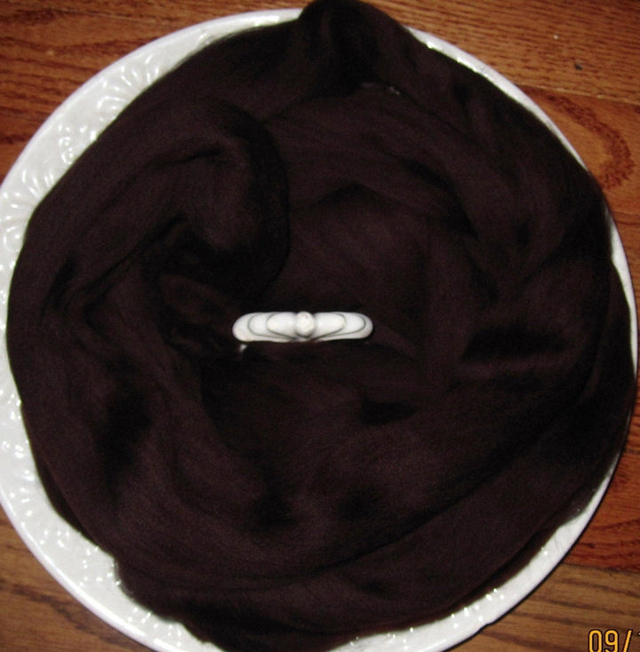 Soft Deep Bitter Chocolate Merino