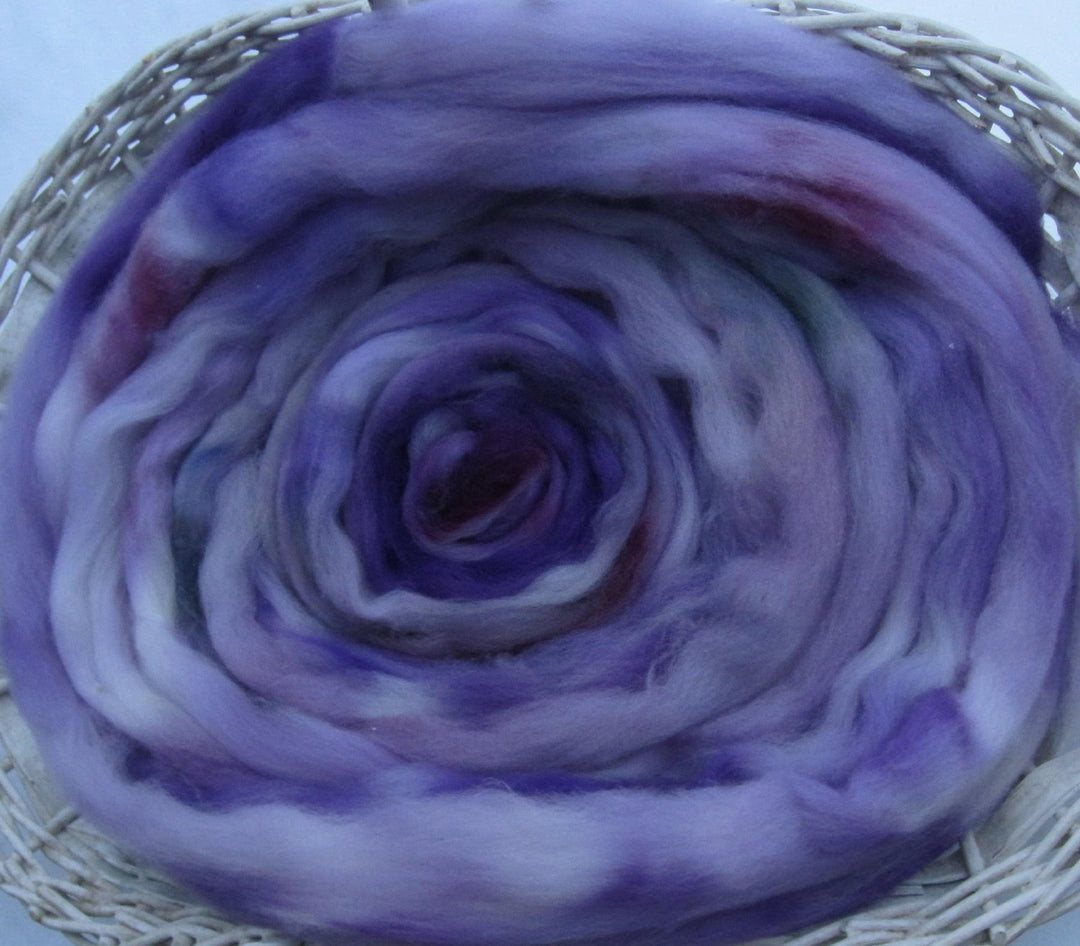 Fields of Lavender Hand Dyed Longwool Superwash