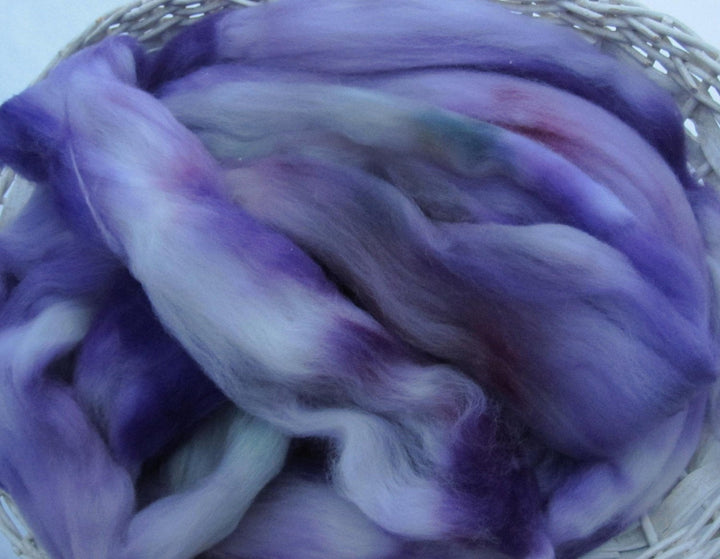 Fields of Lavender Hand Dyed Longwool Superwash