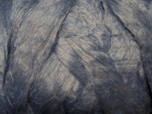 Load image into Gallery viewer, Steel Blue Organic Flax (Linen) Spinning Felting Premium Tops DHG SUPERFAST SHIPPING!
