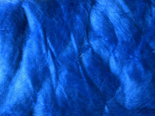 Load image into Gallery viewer, Royal Blue Organic Flax (Linen) Spinning Felting Premium Tops DHG SUPERFAST SHIPPING!
