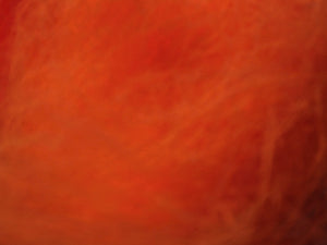 Neon Electric Orange Angelina 8" Long