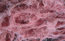 Load image into Gallery viewer, Light Salmon Extra Fuzzy Eyelash 100% Linen Novelty Yarn
