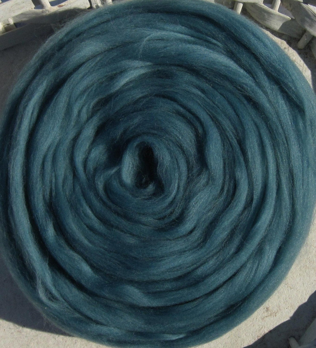 Dusty Green Blue SOFT Merino