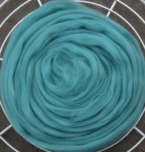 Load image into Gallery viewer, Soft Turquoise Green Next to Skin Ashland Bay Merino Spinning &amp; Felting SUPER FAST SHIPPING!

