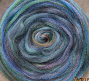 Vivid Blue Green Ashland Bay Colonial Multi for Spinners and Felters You Choose 1, 2 or 4 oz SUPER FAST Shipping!
