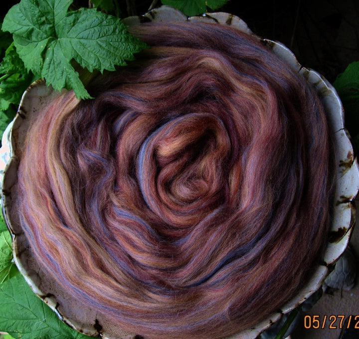 Earthy Sandalwood Multi Colored Merino From Ashland Bay