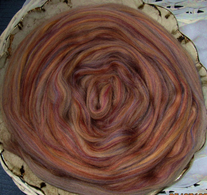 Earthy Sandalwood Multi Colored Merino From Ashland Bay