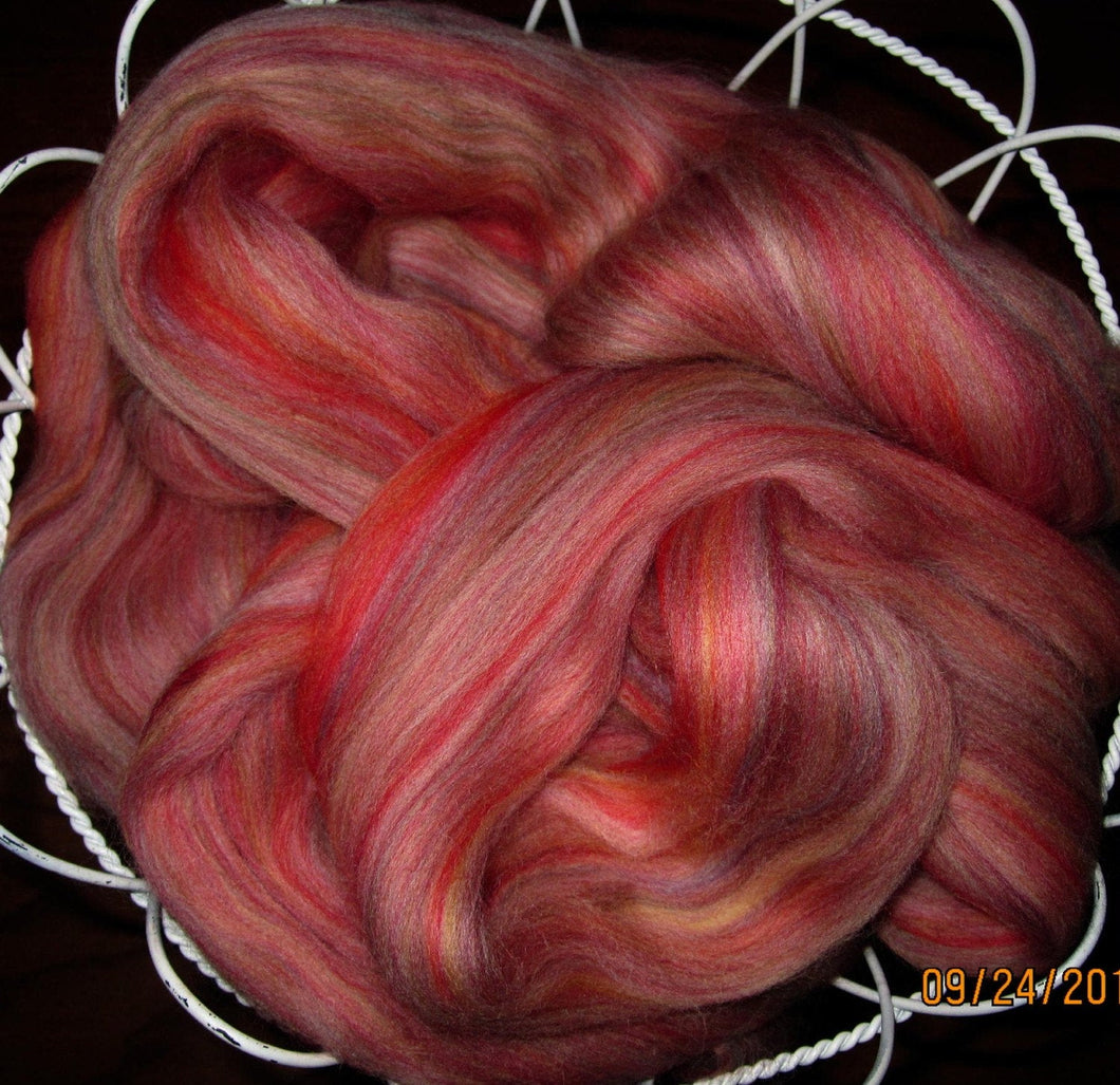 Soft Hollyberry Ashland Bay Multi Floral Merino 64s