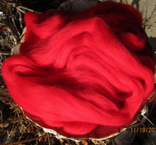 Load image into Gallery viewer, Soft Red Ashland Bay Merino Next To Skin Soft Spinning Felting SUPER FAST SHIPPING!
