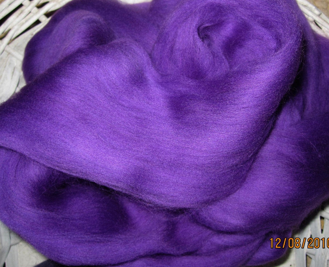 Purple 19 micron Merino Next to Skin Soft