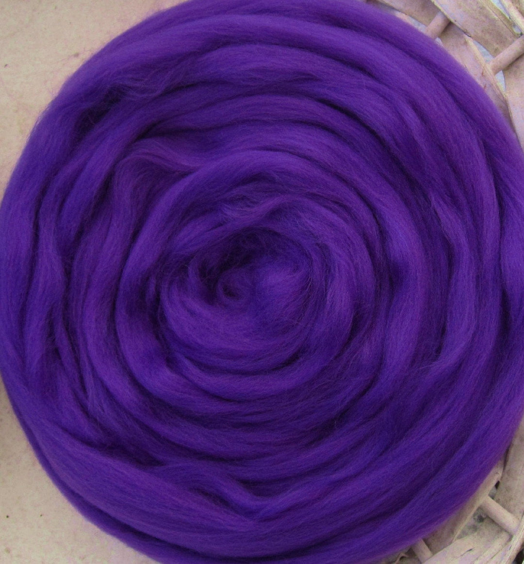 Purple 19 micron Merino Next to Skin Soft