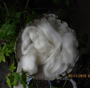 Soft & Glossy Snow White Kid Mohair SUPER FAST SHIPPING!
