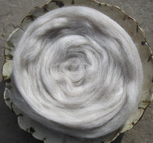 Load image into Gallery viewer, BFL &amp; Tussah Silk Blend Ashland Bay Luxury Spinning Fiber Super FAST SHIPPING!
