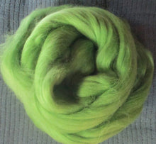 Load image into Gallery viewer, Soft Kiwi Merino Green Apple Color Spinning Felting Fiber SUPER FAST SHIPPING!
