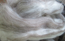 Load image into Gallery viewer, Mixed BFL Undyed White, Black or Multi - Colored Combed Top  Ashland Bay Roving
