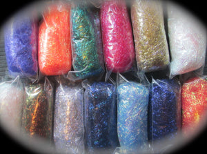 Angelina SAMPLER 15 Colors .1 oz/Over 2.5 Grams Each Jelly Beans Collection Sampler Pack SUPERFAST SHIPPING!