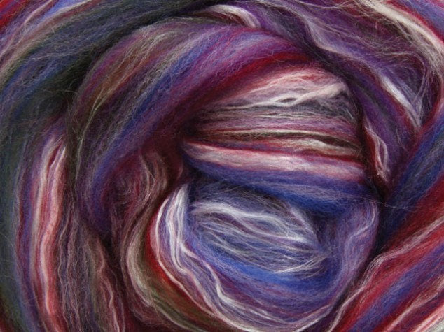 GEMSTONE Silk Merino Luxury Blend Sliver