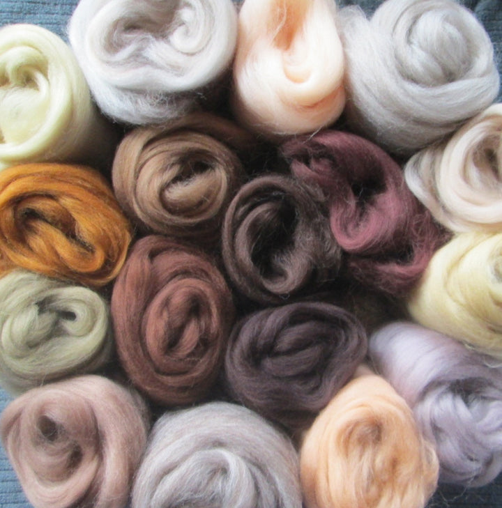 ALL THE BROWNS 17 Shades Merino Sampler