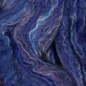 Denim (Damson) Merino Silk Ashford