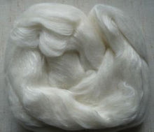 Load image into Gallery viewer, Vanilla Silk Merino Luxury Blend Sliver Spinning Felting &amp; Dyeing SUPER FAST SHIPPING!
