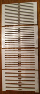 Variable Dent Reed Sections For Schacht Vari Dent Reeds For Multiple DPI Weaving Cricket & Flip Looms