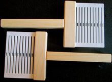 Load image into Gallery viewer, Schacht Warping Paddle Travel Loom Hand Loom Handy Tool Winds Up To 20 Threads!
